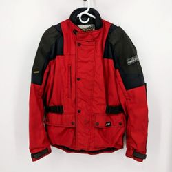 Joe Rocket Ballistic Protective Insert Motorcycle Jacket Red Men's Medium