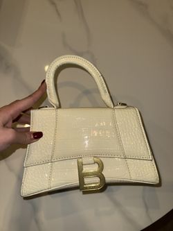 White Leather Purse