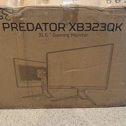 Acer Predator XB323QK 31.5" UHD Agile-Splendor IPS Gaming Monitor SCREEN