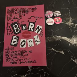 Mean Girls Notebook & Pins