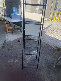 Black Storage Rack