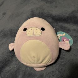 Marius the Purple Manatee 8” Squishmallow NWT 