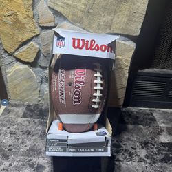 Wilson NFL Composite Leather Junior Football 