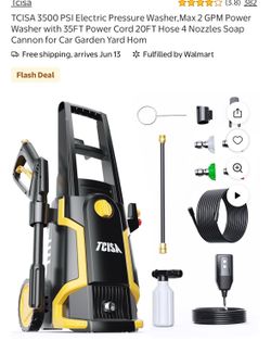 Electric  pressure washer