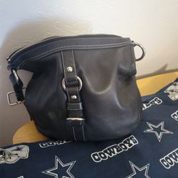 Black Coach Purse 