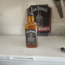 Jack Daniel's Empty Display Bottle