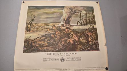 "The Rock of the Marne" U.S. Army Poster