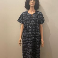 Black Women Night Gown 
