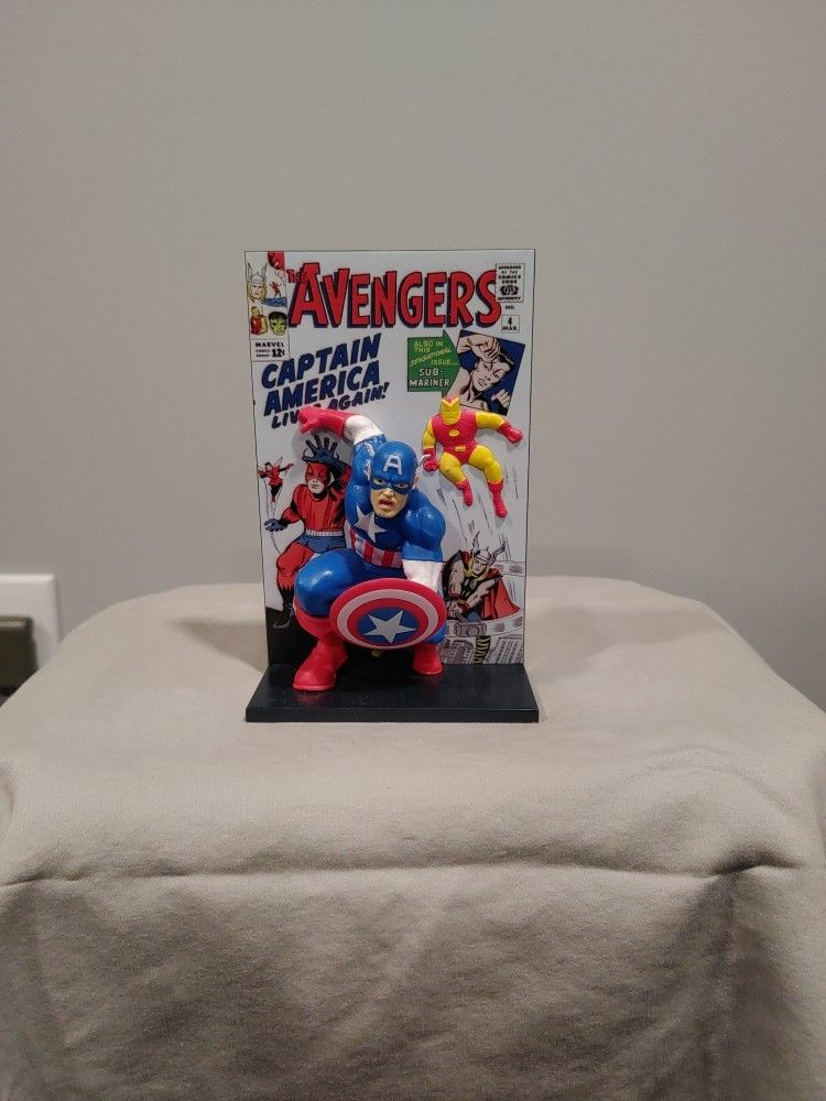 Captain America 3-D Comic Figure!!!