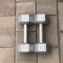 15LB Dumbbell Set 