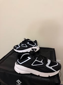 Under Armour Forge 96 Black/ Silver Leather Size 11