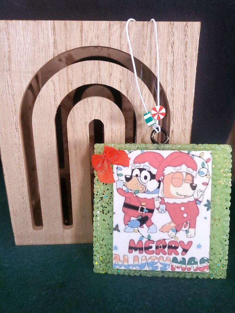 Bluey Christmas Freshie