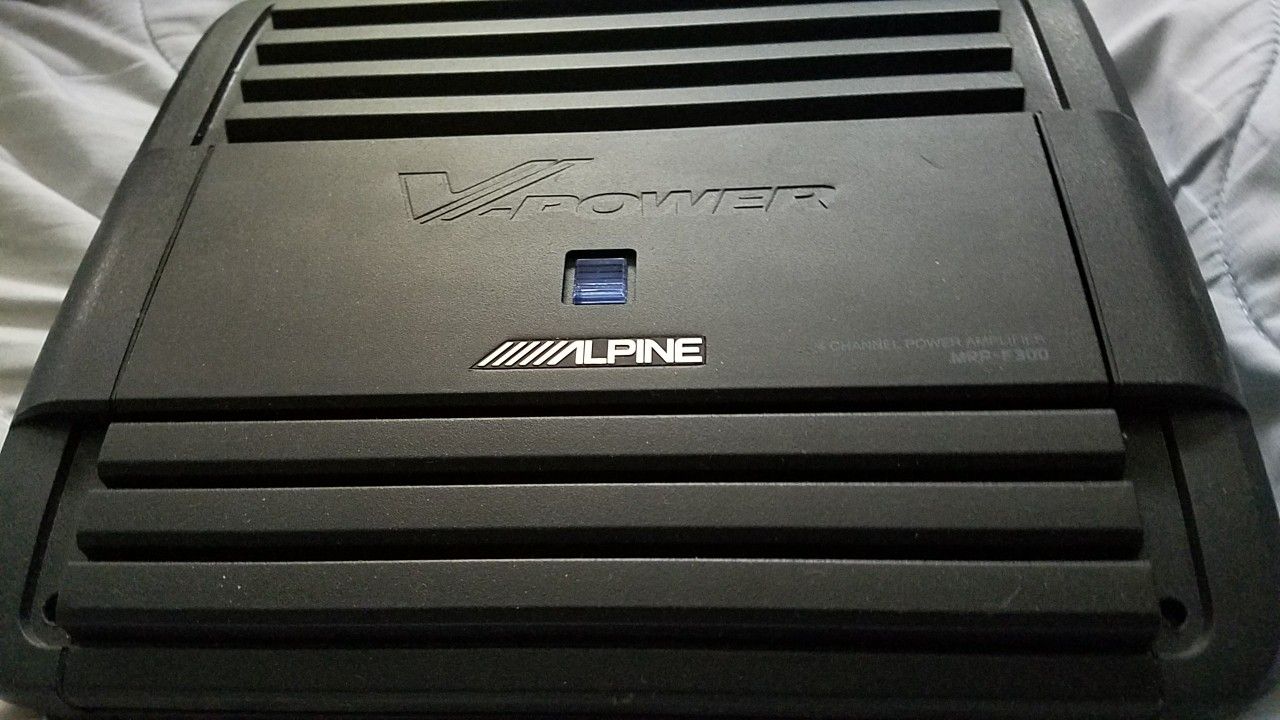Alpine 4 Channel Amp MRP-F300