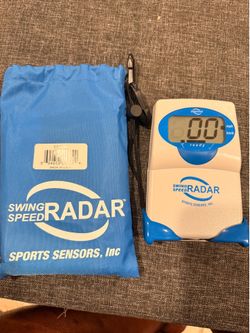 Swing Speed Radar ($60 firm)