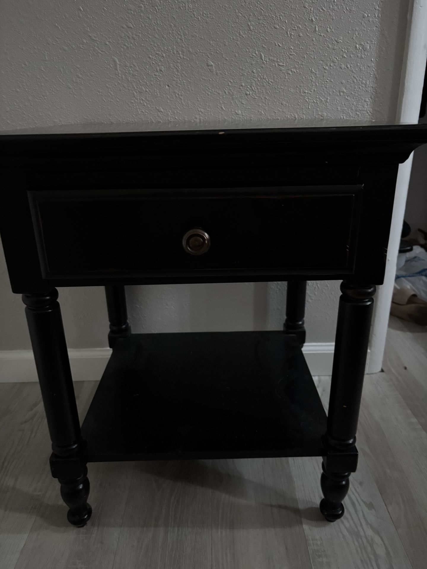 2 Used Side Tables with drawer
