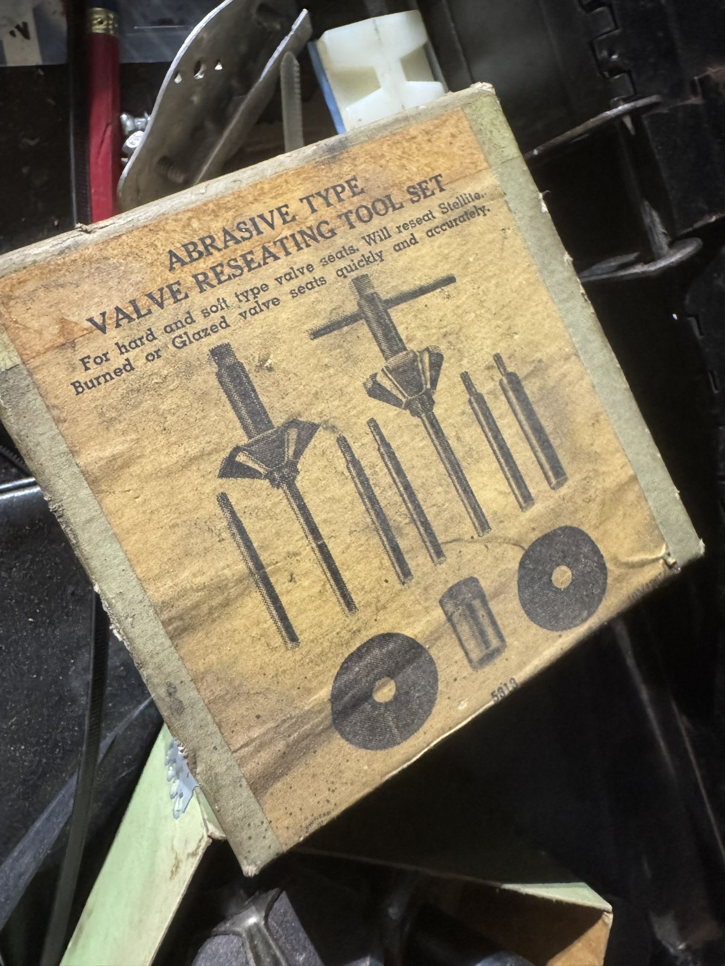Abrasive type Valve Reseating Tool Set