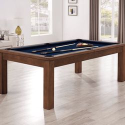 Penelope II 8' Pool Table in Whiskey