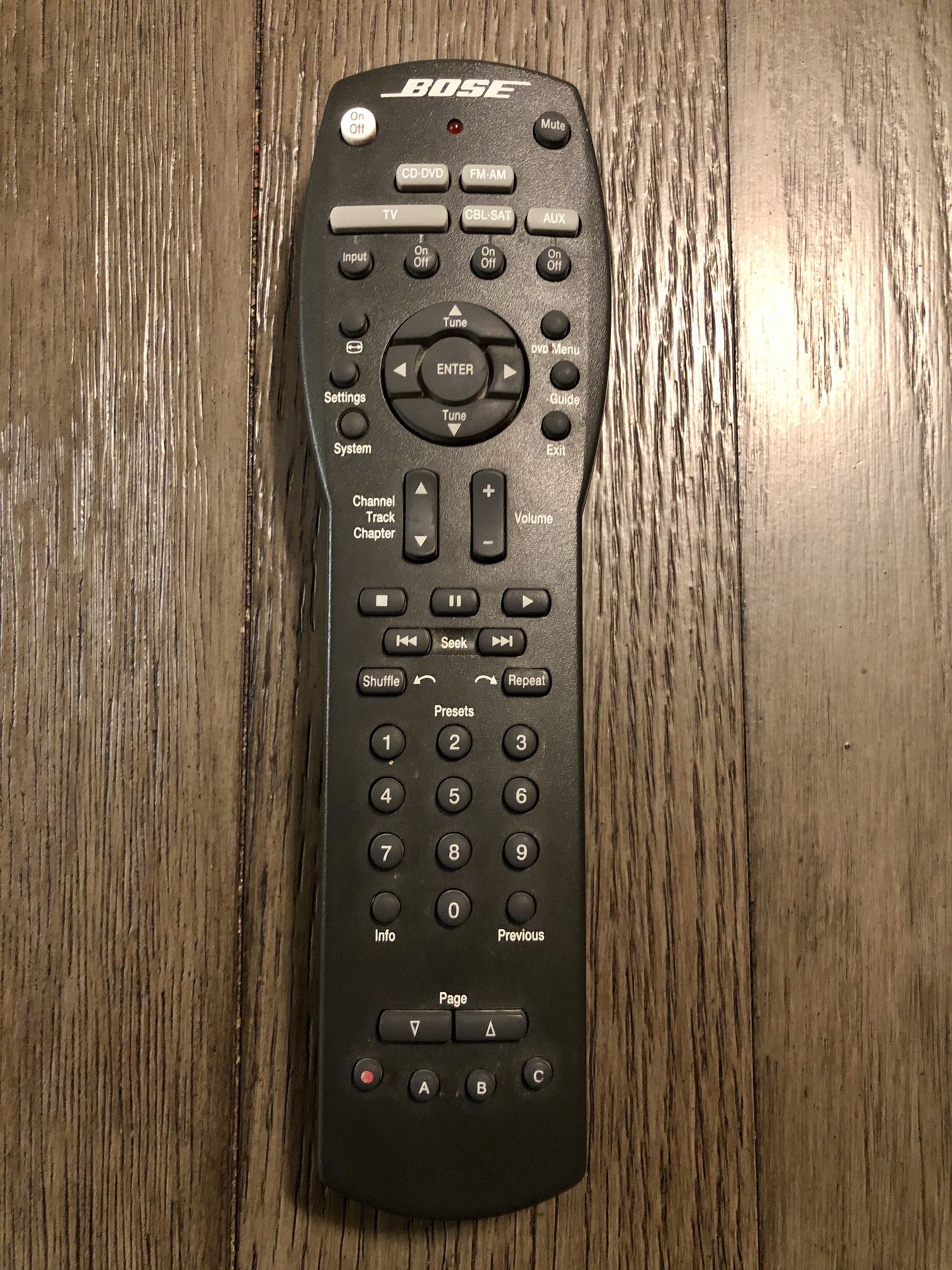 Bose 321 Remote Control for AV 3-2-1 Media Center Series II or III- TESTED