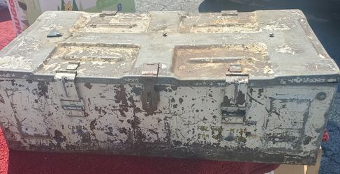 Ww2 Ammunition Chest Heavy And all Original Markings