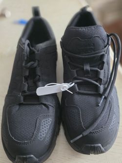 Timberland PRO Powertrain EV Mens Size 10.5 Black Composite Toe Work Shoes