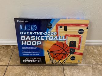 Over the Door LED Basketball Hoop