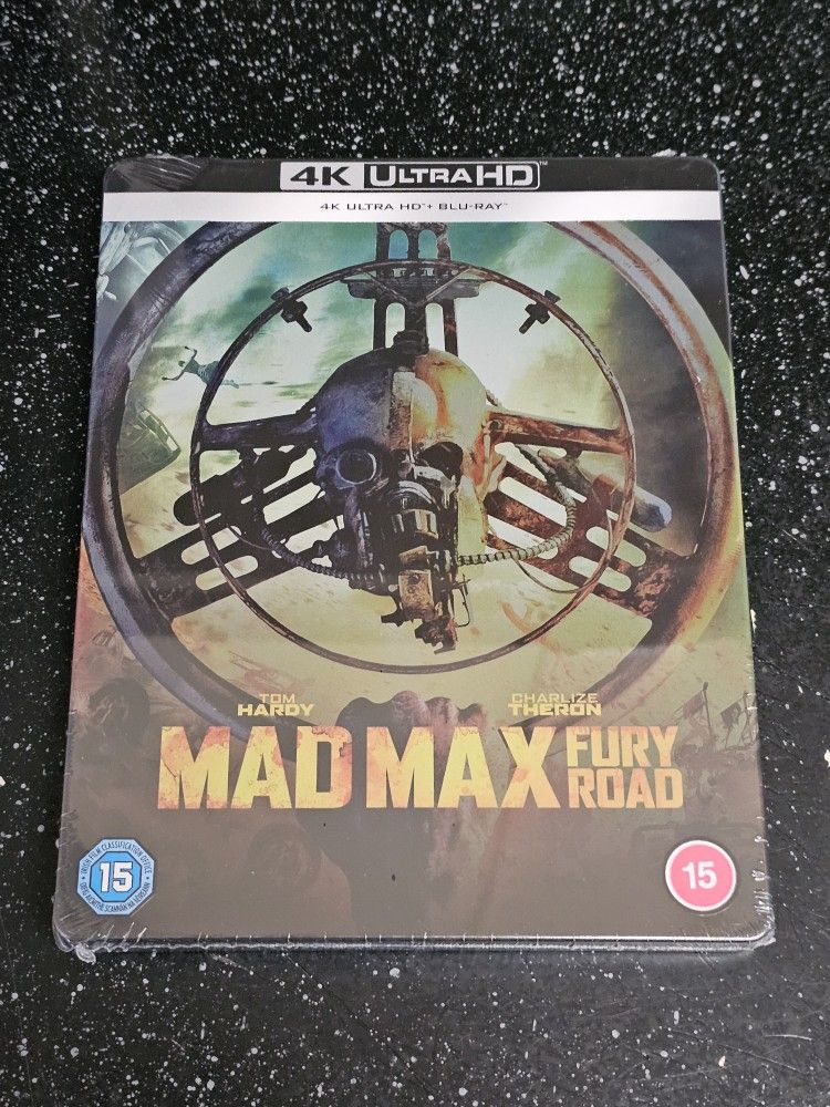 Mad Max Fury Road 4k Steelbook