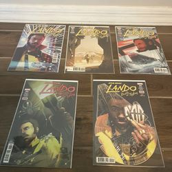Marvel Star Wars Comic Book Lando Double Or Nothing 1-5 Full Series