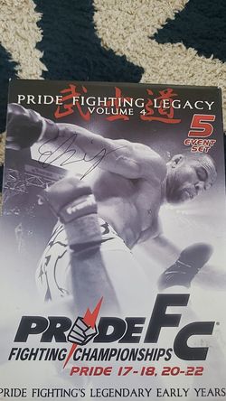 Pride fighting DVD collection