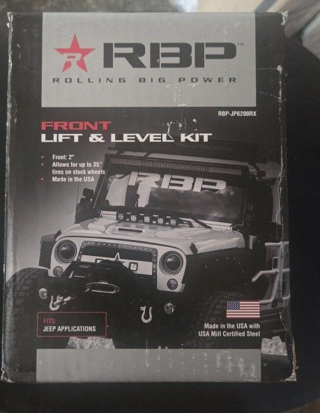 Jeep Front Lift and level kit