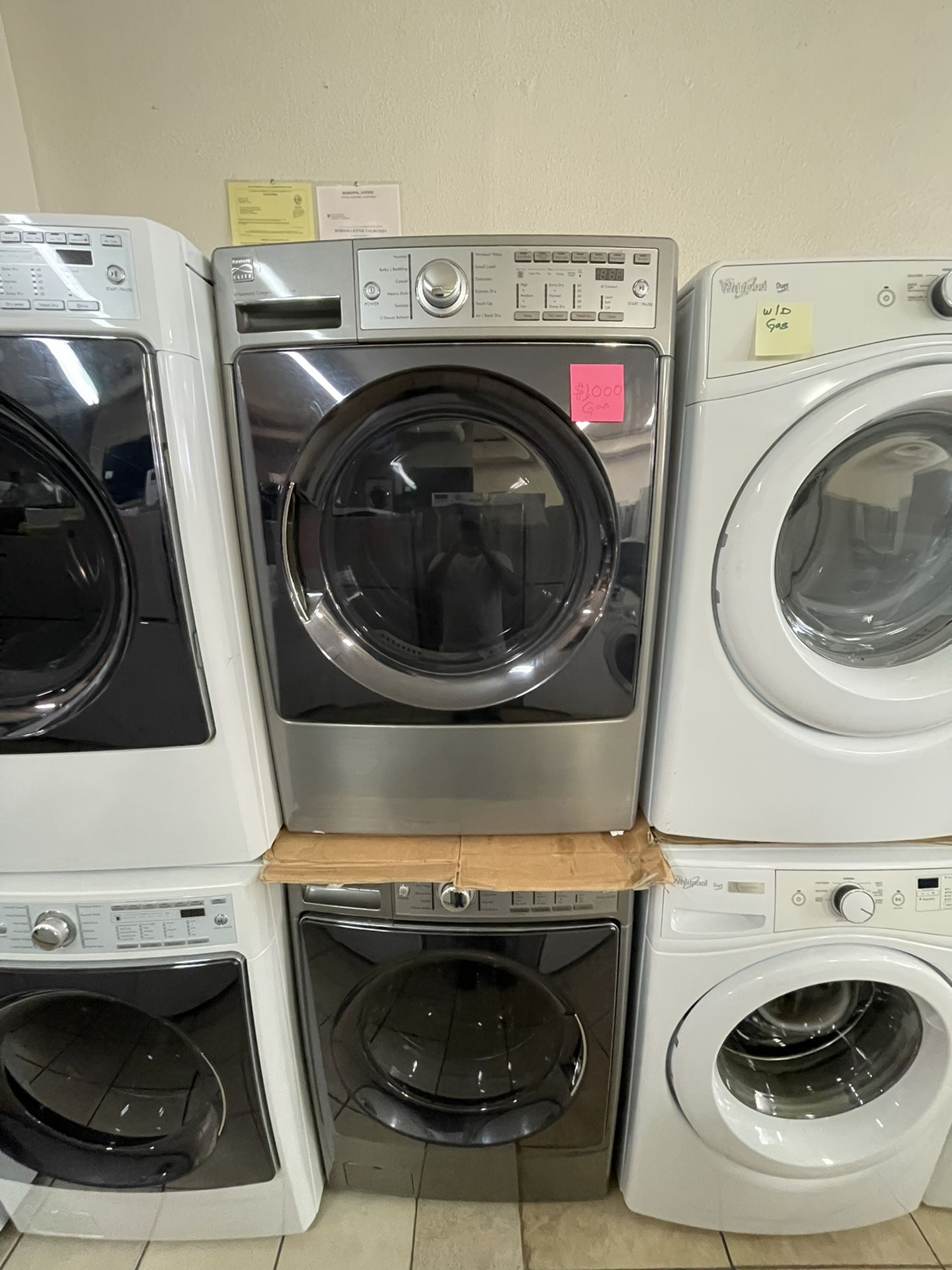 Kenmore Elite Front Load Washer And Gas Dryer 