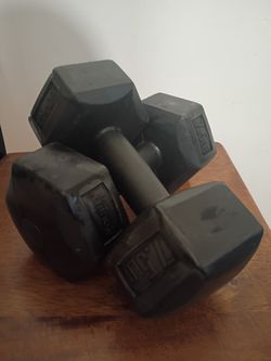 Pair Of 7.5 Pounds Dumbells 