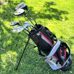 Complete Golf Club Set + Tour Edge Stand Bag – 7 Clubs – $129