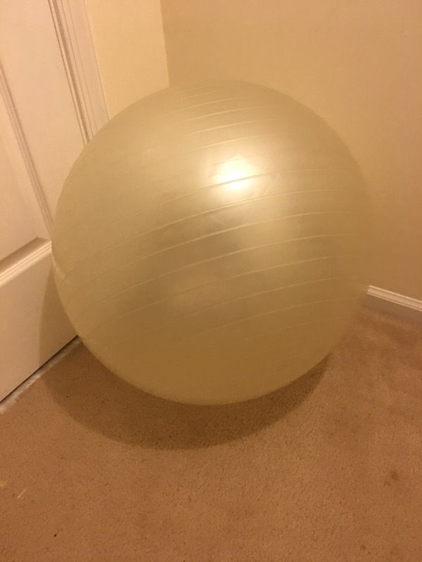Clear Yoga Ball