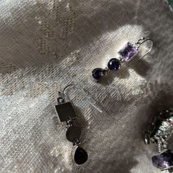 A Sparkle Above: Lavender purple Pandora type bracelet charm