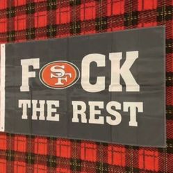 Brand New San Francisco 49ers Flag 