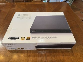 Sony UBP X800 XU80. 4k DVD Player Sacd Dvd Audio
