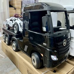 ‼️🎄 Finance Christmas Sale 🎄‼️| Mercedes Semi Truck W/ 36” Flat Bed Included For Free