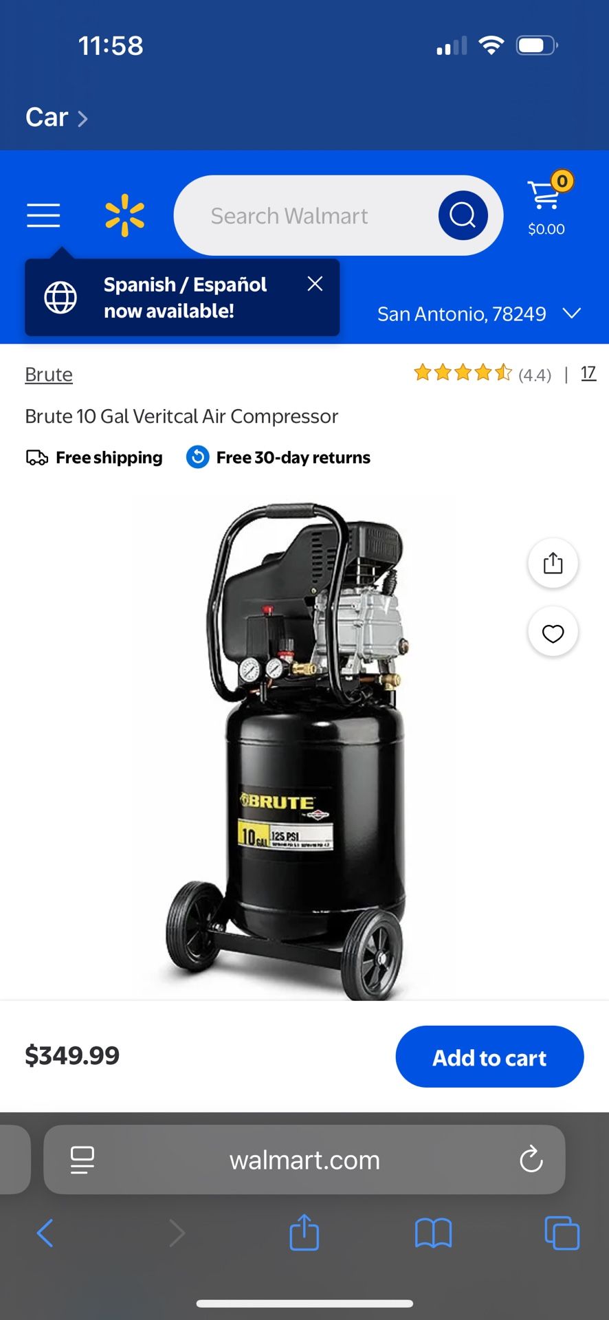 Air Compressor/nail Gun And Hose