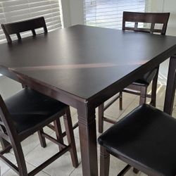 Table And 4 Chairs
