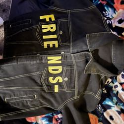 FRIENDS VLONE JEAN JACKET 