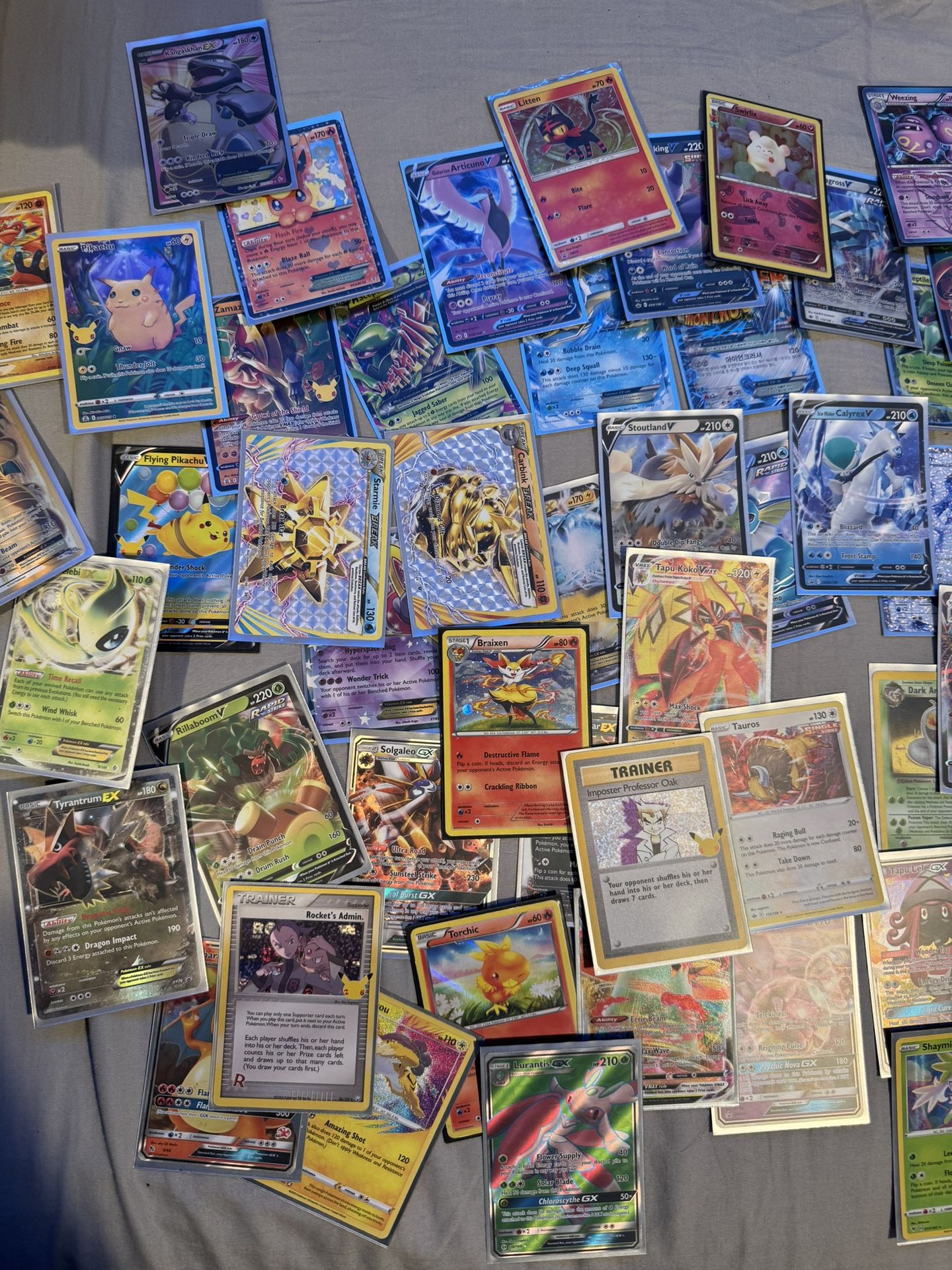 Pokemon Holographic Lot 