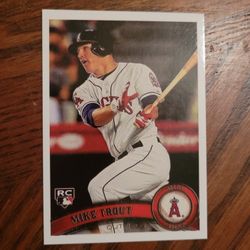 2011 TOPPS #US175 MIKE TROUT "ROOKIE" RP CARD- MINT
