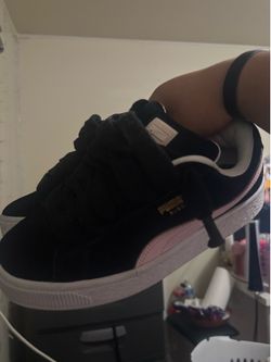 Puma pink suede XL