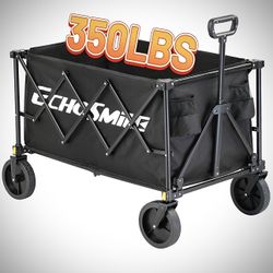 Heavy Duty 350 Lbs Capacity BW-01-06 Collapsible Wagon, Outdoor Folding Brand New In Box 