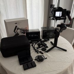 Sony A7 III Pro + G-Master 24-70mm + DJI RS 3 PRO - Full Box Set!