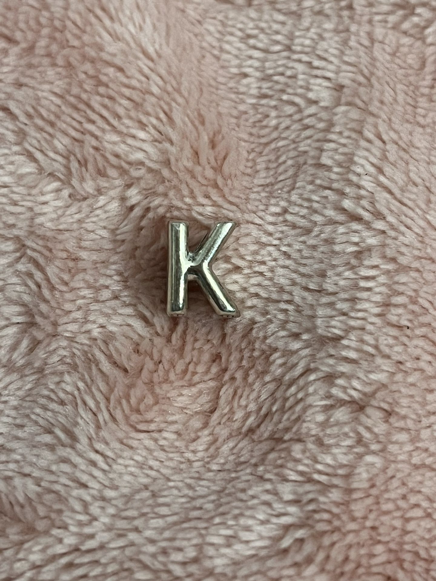 Pandora Letter Initial K Charm