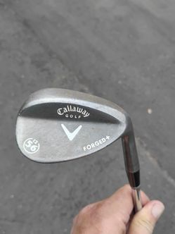 Golf Clubs! Callaway Forged+ 56 Degree Wedge! Brand New Grip!