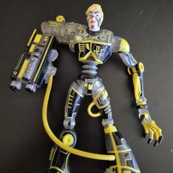 Marvel X-Men The New Mutants Collector Edition WARLOCK W/Disk Blaster Arm (1998) Toybiz