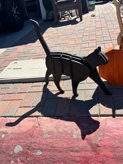 Cat and pumpkin Outdoor Decor