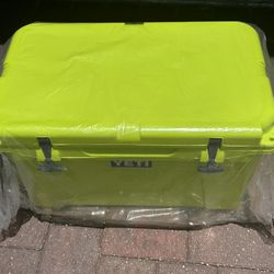 YETI Tundra 45 Chartreuse Cooler, Brand-New